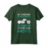 Magliette Uomo Manica Corta Divertenti Moto - Attenzione io non russo Maglietta - Ideale Regalo Compleanno Amante delle Moto