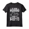 Io non russo sogno di essere una Moto - Maglietta per Motociclisti - Ideale per Compleanno o Natale
