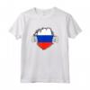 Cool Russian Hero Shirt Bandiera Russa - Maglietta Orgoglioso Russo Ideale per Compleanni e Natale - Regalo Cultura Russa