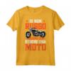 Motociclista Biker Io Non Russo Sogno Moto Maglietta - Regalo Compleanno o Natale per Appassionati di Moto