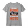 Motociclista Biker Io Non Russo Sogno Moto Maglietta - Regalo Compleanno o Natale per Appassionati di Moto