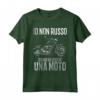 Motociclista Motociclismo Divertente Moto Biker Russare Maglietta - Design con Motocicletta - Ideale per gli Appassionati di Moto