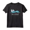 La Vita È Migliore Su Una Barca Divertente - T-shirt Vela Oceano - Ideale per Amanti della Nautica