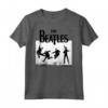 I Beatles saltano a Sefton Park - Maglietta con Licenza Ufficiale OBT-0014 - Ideale per Fan dei Beatles