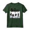I Beatles saltano a Sefton Park - Maglietta con Licenza Ufficiale OBT-0014 - Ideale per Fan dei Beatles