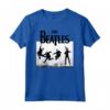 I Beatles saltano a Sefton Park - Maglietta con Licenza Ufficiale OBT-0014 - Ideale per Fan dei Beatles