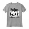 I Beatles saltano a Sefton Park - Maglietta con Licenza Ufficiale OBT-0014 - Ideale per Fan dei Beatles