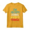 T-shirt con nome personalizzato Jacopo - I'm Jacopo Doing Jacopo Things - Regalo di Compleanno Personalizzato