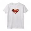 HapTiger Man of Steel New Logo - Officially Licensed Superhero T-shirt for Fans of Truth and Justice