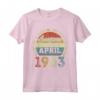 Annata 1983 Anni 40 Uomo Donna HapTiger - Maglietta Vintage 1983 Compleanno 40 Anni - Ideale Regalo per Uomo Donna 40 Anniversario