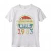 Annata 1983 Anni 40 Uomo Donna HapTiger - Maglietta Vintage 1983 Compleanno 40 Anni - Ideale Regalo per Uomo Donna 40 Anniversario