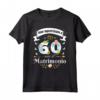 Sono Sopravvissuto 60 Anni di Matrimonio - Maglietta Divertente per il 60° Anniversario di Matrimonio - Regalo per Moglie, Mamma, Amica, Nonna