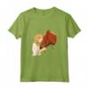 Cavallo Bambina ragazza Equitazione Western Regalo Amore Maglietta - Ideale per Bambina Appassionata di Cavalli