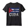 Orgoglio Famiglia Cuba - Maglietta Vintage Bandiera Cuba per Uomini e Donne - Regalo Ideale per Festa della Mamma, Natale o Compleanno