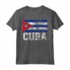 Orgoglio Famiglia Cuba - Maglietta Vintage Bandiera Cuba per Uomini e Donne - Regalo Ideale per Festa della Mamma, Natale o Compleanno