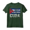 Orgoglio Famiglia Cuba - Maglietta Vintage Bandiera Cuba per Uomini e Donne - Regalo Ideale per Festa della Mamma, Natale o Compleanno