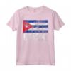 Orgoglio Famiglia Cuba - Maglietta Vintage Bandiera Cuba per Uomini e Donne - Regalo Ideale per Festa della Mamma, Natale o Compleanno