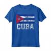 Orgoglio Famiglia Cuba - Maglietta Vintage Bandiera Cuba per Uomini e Donne - Regalo Ideale per Festa della Mamma, Natale o Compleanno