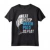 Eat Sleep Water Polo Repeat - Maglietta Pallanuoto Uomo e Donna - Regalo Divertente per Appassionati e Giocatori di Pallanuoto