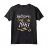 Bellissima Dal 1981 - Compleanno 42 Anni Donne Maglietta Vintage - Regalo Unico per Donna - HapTiger