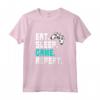 Eat Sleep Game Repeat Shirt Maglia a Manica - Ideale Regalo per Appassionati di Videogiochi e Giocatori di Computer
