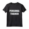 HapTiger Uniforme Build Muscle Coach - Maglietta per Personal Trainer e Fitness - Ideale per Allenamento in Palestra