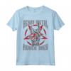 Heavy Metal Never Dies - Rock Skull Metalhead Maglietta - Ideale per gli Amanti della Musica Rock e Metal