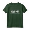 Ctrl + C / Ctrl + V - Incolla per copia del bambino Maglietta - Divertente Look Coordinato per Famiglia