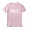 Ctrl + C / Ctrl + V - Incolla per copia del bambino Maglietta - Divertente Look Coordinato per Famiglia