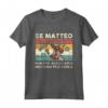 Se Matteo non può risolverlo, nessuno può farlo - Maglietta Personalizzata con Nome Matteo - Regalo Compleanno, Natale, Festa del Papà, Festa della Mamma