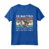 Se Matteo non può risolverlo, nessuno può farlo - Maglietta Personalizzata con Nome Matteo - Regalo Compleanno, Natale, Festa del Papà, Festa della Mamma