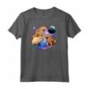 Capibara Divertente Galassia Terra e Luna - Maglietta e Felpa con Cappuccio per Amanti dei Capibara - Regalo Divertente