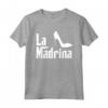 La Madrina Madrina Comadre Padrino - Regalo Maglietta per la Madrina - Ideale per Battesimo o Matrimonio