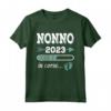 Nonno 2023 in Corso - Maglietta Divertente per il Futuro Nonno in attesa - Regalo per Nascita 2023