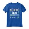 Nonno 2023 in Corso - Maglietta Divertente per il Futuro Nonno in attesa - Regalo per Nascita 2023