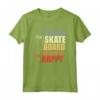 Dammi uno skateboard e sarò felice - Maglietta con Citazioni di Skateboard per Ragazzi - Regalo da Skateboard per Natale o Compleanno