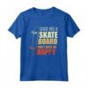 Dammi uno skateboard e sarò felice - Maglietta con Citazioni di Skateboard per Ragazzi - Regalo da Skateboard per Natale o Compleanno