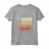 Dammi uno skateboard e sarò felice - Maglietta con Citazioni di Skateboard per Ragazzi - Regalo da Skateboard per Natale o Compleanno