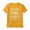 Festa del Papà Maglietta Padre Compleanno Regalo - Il Miglior Papà del Mondo - Ideale per Regalare a Papà!