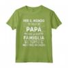 Festa del Papà Maglietta Padre Compleanno Regalo - Il Miglior Papà del Mondo - Ideale per Regalare a Papà!