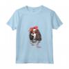 Donna Cavalier King Charles Spaniel Maglietta con Collo a V - Regalo unico per amanti dei Cavalier - Disponibile in varie opzioni di prodotto!