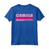 CAMILLA - Nome Personalizzato Retrò Vintage Anni '80 '90 Compleanno Maglietta - Il Miglior Regalo Divertente per la Coppia di Moglie