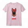 Malinois Mom - Maglietta Orgoglioso Proprietario del Cane Malinois - Regalo Compleanno, Natale, Festa della Mamma