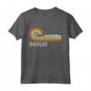 Berlino Maglia Retro Germania Capitale - Maglietta Vintage Souvenir di Berlino per Fan della Città