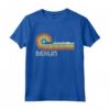 Berlino Maglia Retro Germania Capitale - Maglietta Vintage Souvenir di Berlino per Fan della Città