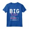 Big Sister Loading 2024 - Promosso a Big Sister 2024 Maglietta - Annuncio Gravidanza e Regalo Compleanno per Sorella Maggiore