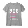Big Sister Loading 2024 - Promosso a Big Sister 2024 Maglietta - Annuncio Gravidanza e Regalo Compleanno per Sorella Maggiore
