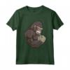 Gorilla in Palestra - Maglietta Muscle Fitness Training - No Pain No Gain - Motivazionale per Allenamento