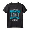 Bambino I migliori pescatori sono nati nel 2012 - 9 anni Compleanno Maglietta Pesca Vintage - Regalo per Bambini e Ragazzi