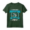 Bambino I migliori pescatori sono nati nel 2012 - 9 anni Compleanno Maglietta Pesca Vintage - Regalo per Bambini e Ragazzi